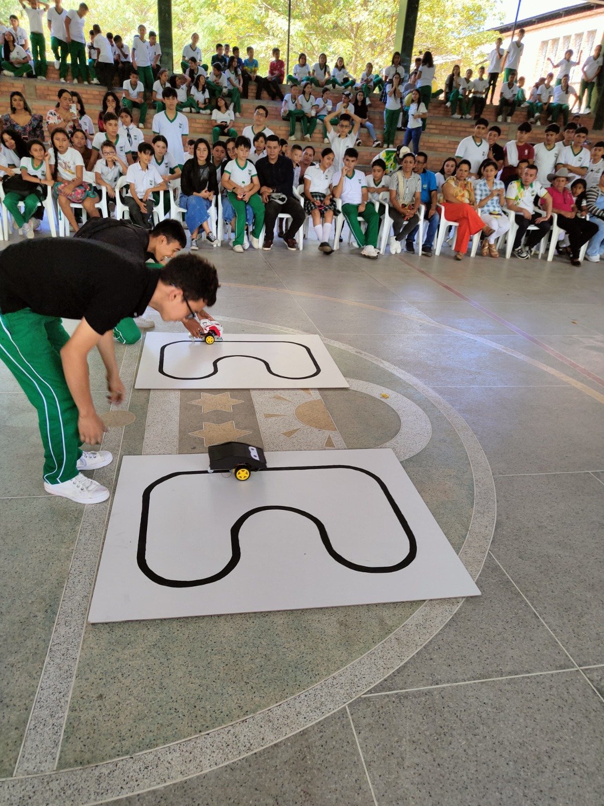 Foto del carro ganador