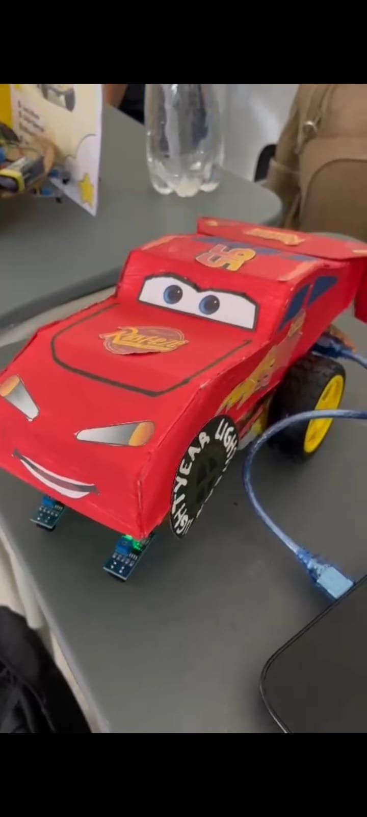 Foto del carro ganador