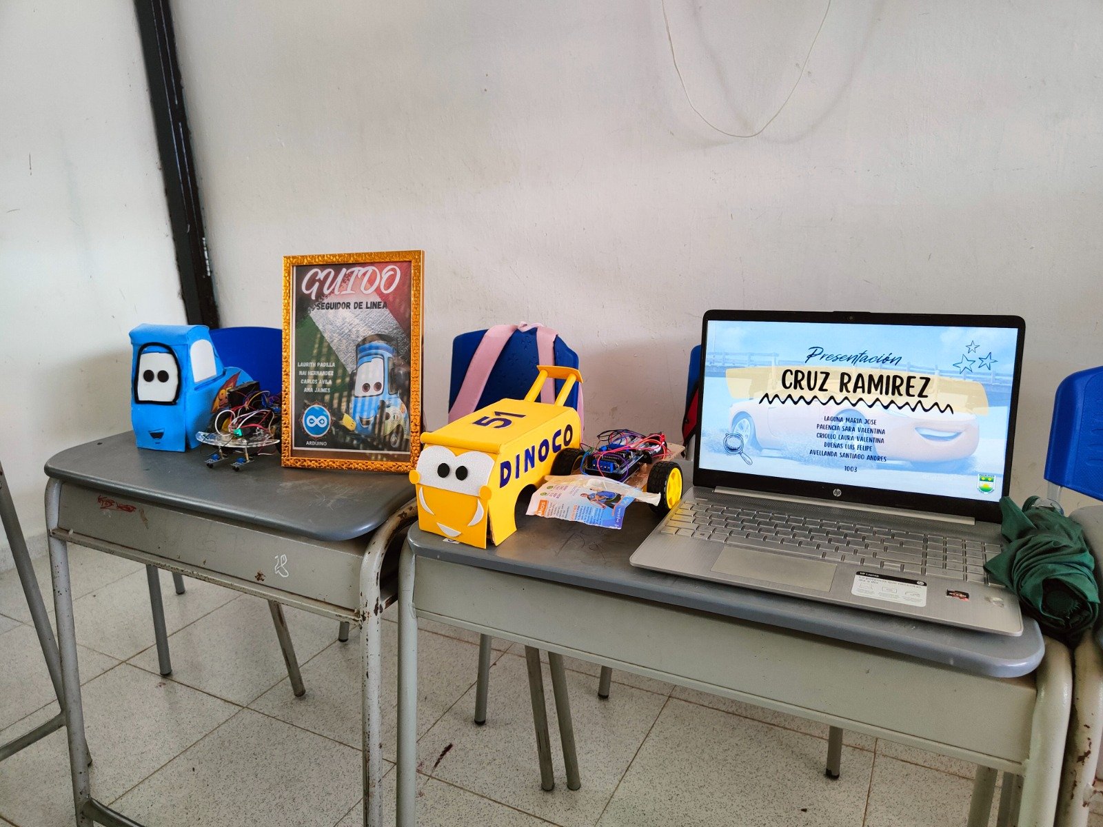Foto del carro ganador