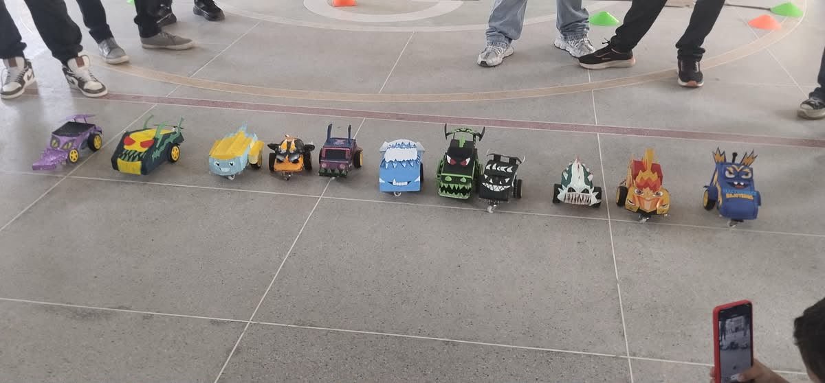 Foto del carro ganador